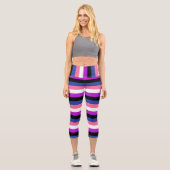 ジェンダー流体フラグカプリス カプリレギンス (正面)