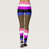 ジェンダー流体プライドフェイクショーツ&レッグ レギンス (裏面)