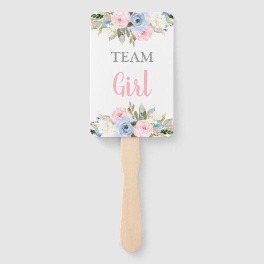 ジェンダー男の子または金のハンドファンを明らかにする ハンドファン (裏面)