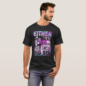 ジェンダー発表いずれにせよ私は大きい Tシャツ (正面フル)