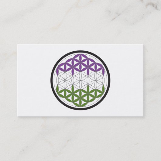 ジェンダー聖幾何学 名刺 (正面)
