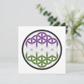 ジェンダー聖幾何学 招待状 (スタンド正面)