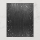 ジェンダー表示パーティー冬のスノーフレークウッドライトI チラシ (裏面)