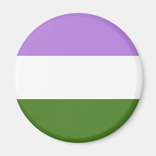ジェンダー・クイア LGBT マグネット (正面)