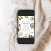 ジェンダー ニュートラル ベビー シャワー アドベンチャー 招待状