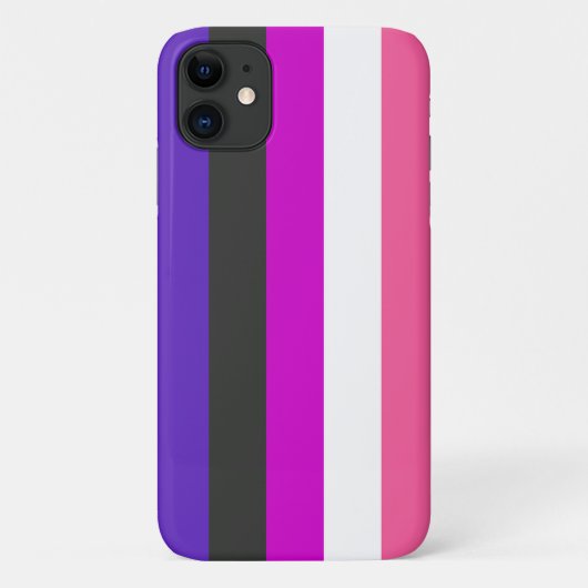 ジェンダー・フルイド・プライド・フラグ Case-Mate iPhoneケース (裏面)