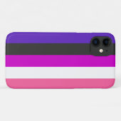 ジェンダー・フルイド・プライド・フラグ Case-Mate iPhoneケース (裏面(横))