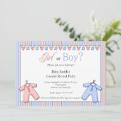 ジェンダー・リビール・パーティーのご案内 招待状 (スタンド正面)