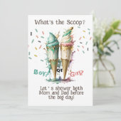 ジェンダー・リビール・パーティーの招待状は？ 招待状 (スタンド正面)