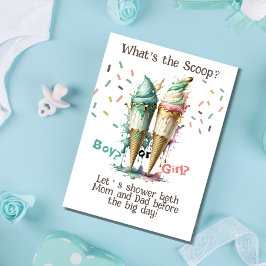 ジェンダー・リビール・パーティーの招待状は？ 招待状