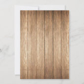 ジェンダー・リビール・ベイビーQ BBQ招待状 招待状 (裏面)