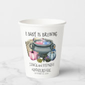 ジェンダー・リベール ハロウィン ベイビー・イズ・ブリューイング ウィッチ 紙コップ (正面)