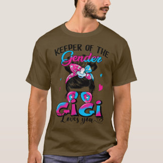 ジェンダーGigiのキーパーあなたを愛する乱雑なBun Gend Tシャツ