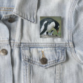 ジェントウペンギン (Pygoscelis papua) フォークランド諸島 缶バッジ (インサイチュ)