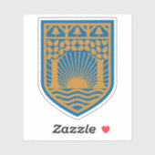 ジェントフテの自治体のコート シール (シート)