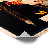 ジェントリーブラックスサーカス馬ライダーパフォーマンスヴィンテージ ポスター (角)