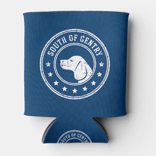 ジェントリーロゴネオプレンクーラーボックス 缶クーラー (正面)