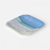 ジェントルサーフホワイトサンドビーチ ペーパープレート (傾斜あり)