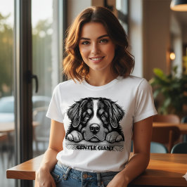 ジェントルジャイアントの美意識を表現した女性向けグラフィックTシャツ トライブレンドTシャツ