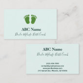 ジェントルステップズドゥラ&誕生コーチ 名刺 (正面/裏面)