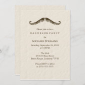 ジェントルマンの独身パーティ（Today's Best Award） 招待状 (正面/裏面)