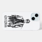ジェントルマン エレガンス iPhone カバー (裏面 (横))