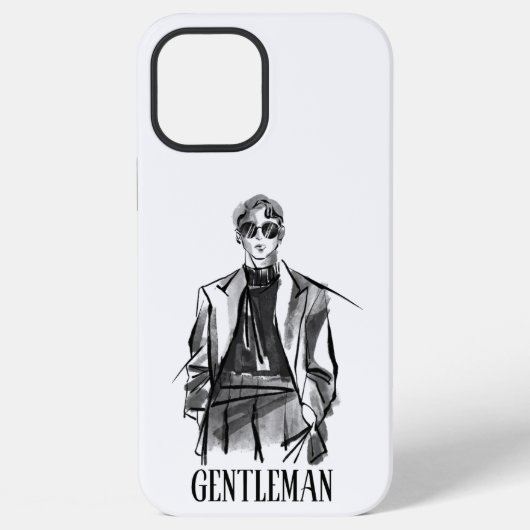 ジェントルマン iPhoneケース (裏面)