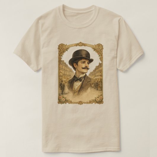 ジェントルマン Tシャツ (デザイン正面)