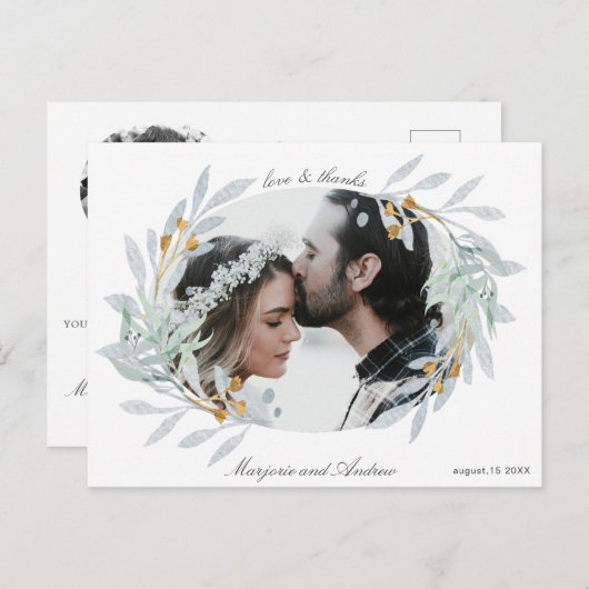 ジェントル ボタニックス | 感謝の気持ちを伝える写真ポストカード ポストカード (正面/裏面)