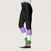 ジェンドルケアプライド国旗 レギンス (左)