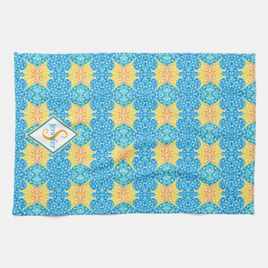 ジェン モザイク キッチン タオル (横)