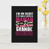 ジェヴァイスエートルグランドゥスー カード (黄色い花)