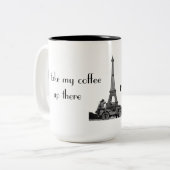 ジェヴァイプレンドルモンカフェ… ツートーンマグカップ (正面左)