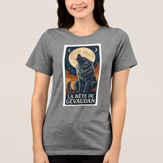 ジェヴォーダンの獣Tシャツ トライブレンドTシャツ (正面)