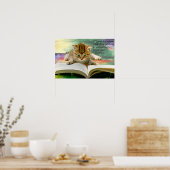 ジェーおもしろいン・オースティン引用文と子猫ポスター ポスター (キッチン)