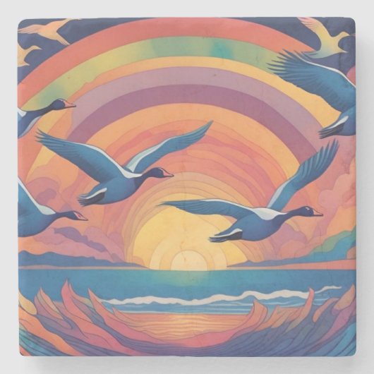 ジェーズアットサンライズ ストーンコースター (正面)