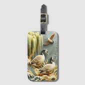 ジェーゼが波に乗り込む ラゲッジタグ (正面縦)