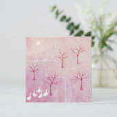 ジェーゼ景観のカード付きピンク絵を描の果樹園 (スタンド正面)