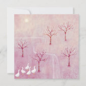 ジェーゼ景観のカード付きピンク絵を描の果樹園 (正面)