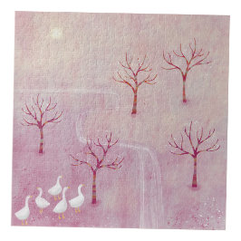 ジェーゼ・ランドスケープ付きピンクの絵を描果樹園 ジグソーパズル