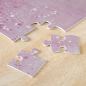 ジェーゼ・ランドスケープ付きピンクの絵を描果樹園 ジグソーパズル (側面)