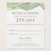 ジェードグリーンゲート紹介カード (正面&裏面)