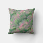 ジェードグリーン結晶ゲルパターン クッション (裏面)