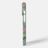 ジェードグリーン結晶ゲルパターン Case-Mate iPhoneケース (裏面 / 左)