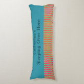 ジェーパターン（の模様が）あるド ボディピロー (正面縦)