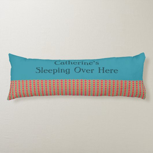 ジェーパターン（の模様が）あるド ボディピロー (正面)