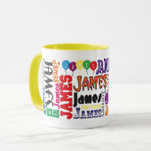 ジェームスのコーヒー・マグ マグカップ (正面左)