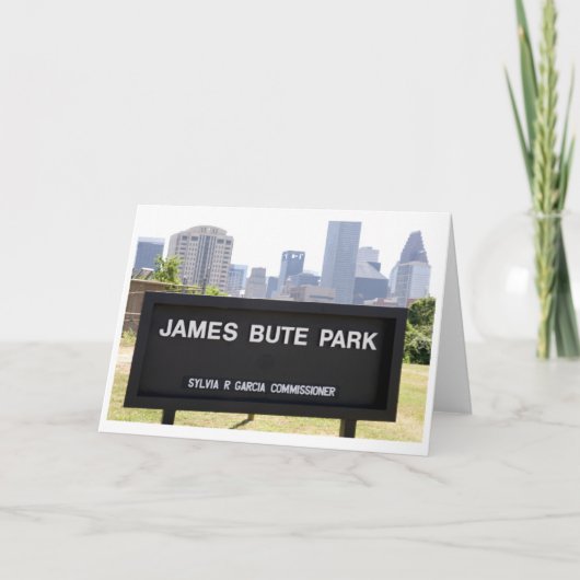 ジェームスのビュート公園 カード (正面)