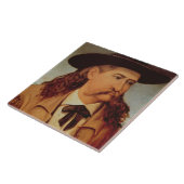 ジェームスの執事「野生のビル」Hickok (1837-76年) 1874年(oi タイル (側面)