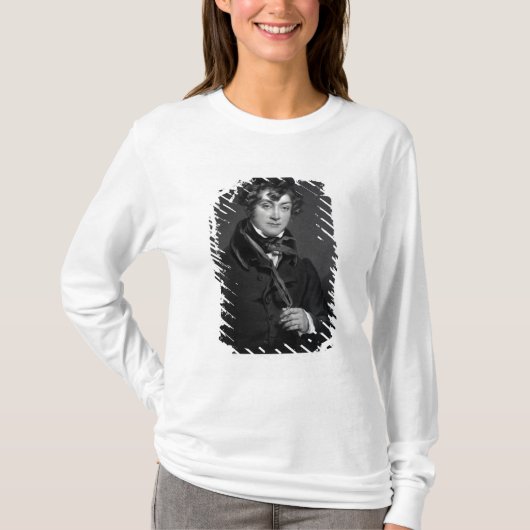 ジェームスの砂によって刻まれるタイロン力c.1833 tシャツ (正面)